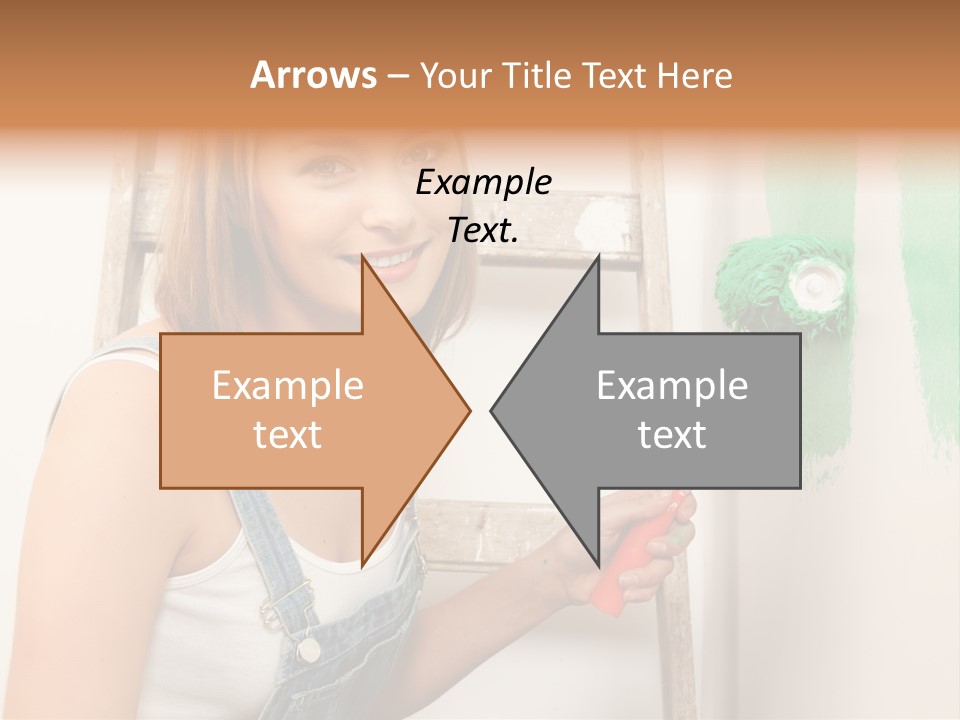 Real Happy Occupation PowerPoint Template