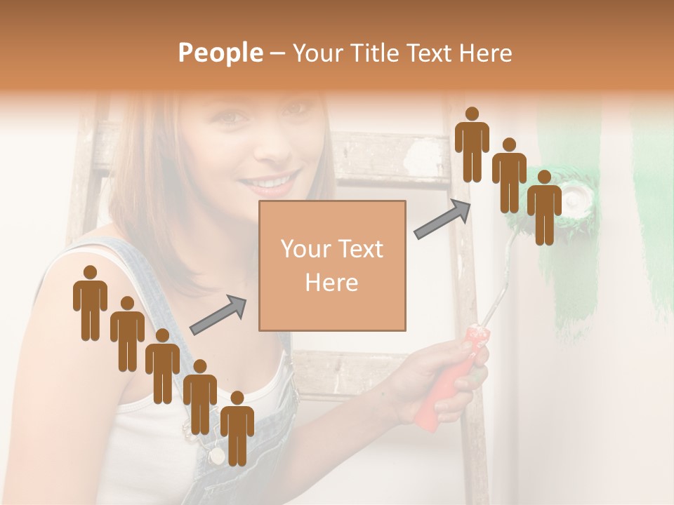 Real Happy Occupation PowerPoint Template