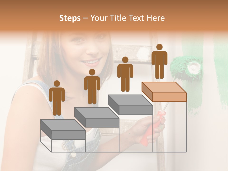 Real Happy Occupation PowerPoint Template