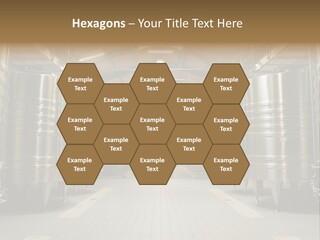 Gironde Container Food PowerPoint Template