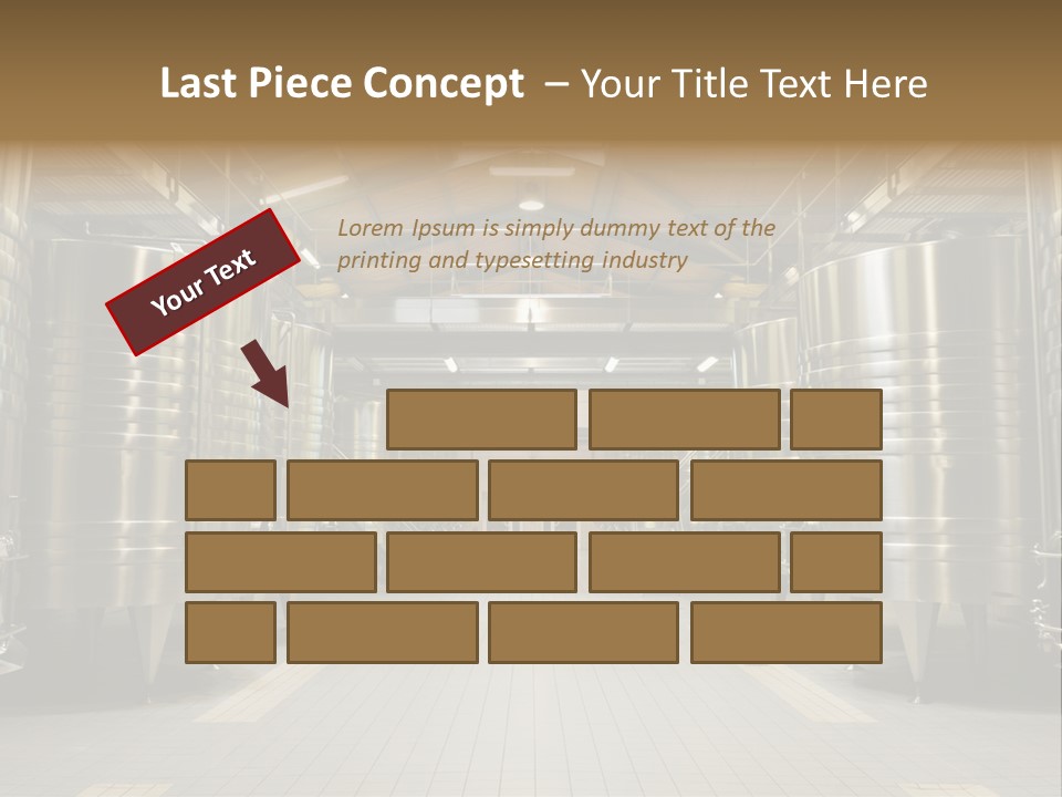 Gironde Container Food PowerPoint Template