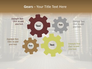 Gironde Container Food PowerPoint Template