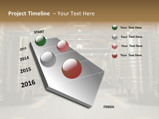 Gironde Container Food PowerPoint Template