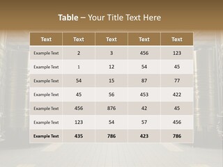 Gironde Container Food PowerPoint Template