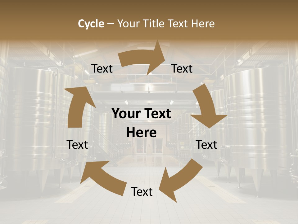 Gironde Container Food PowerPoint Template