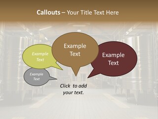Gironde Container Food PowerPoint Template