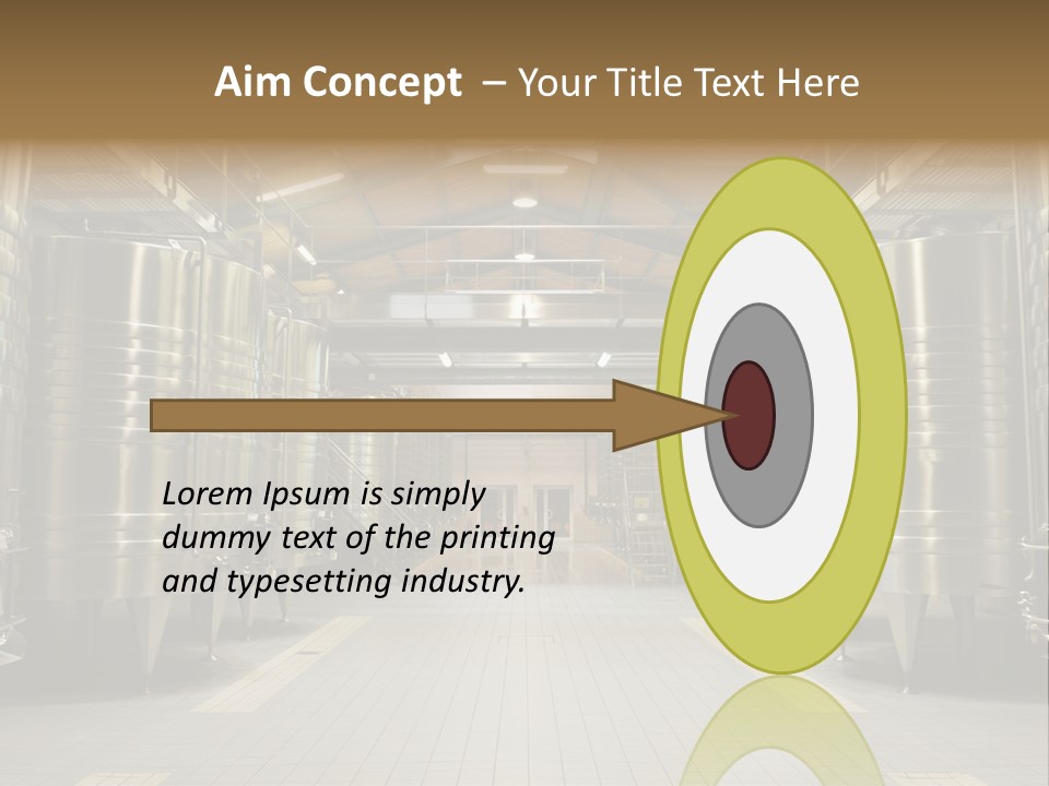 Gironde Container Food PowerPoint Template