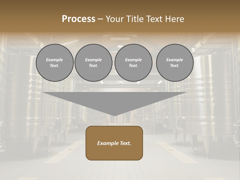 Gironde Container Food PowerPoint Template