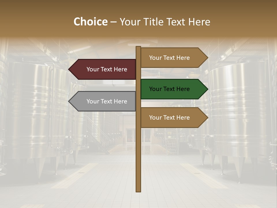 Gironde Container Food PowerPoint Template