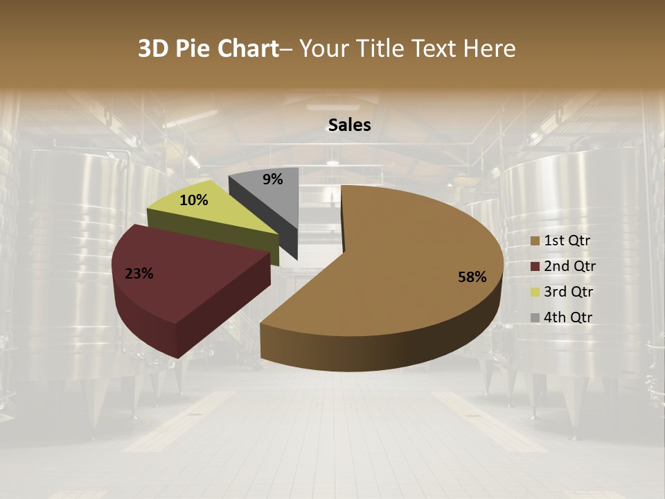 Gironde Container Food PowerPoint Template