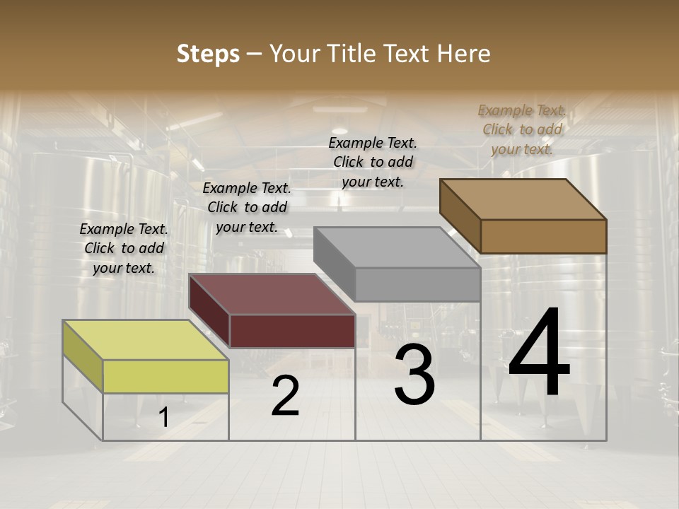 Gironde Container Food PowerPoint Template