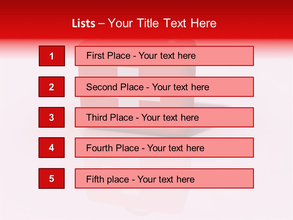 Pink Symbol Internet PowerPoint Template