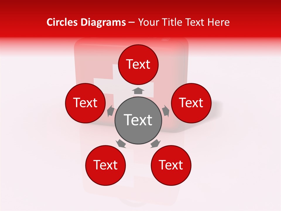 Pink Symbol Internet PowerPoint Template