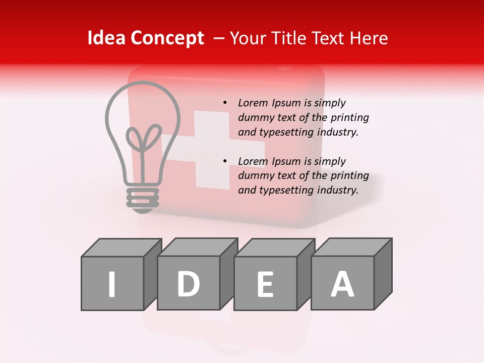 Pink Symbol Internet PowerPoint Template