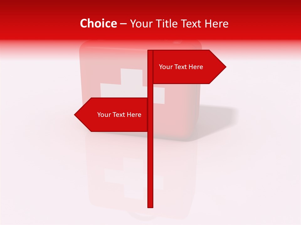 Pink Symbol Internet PowerPoint Template