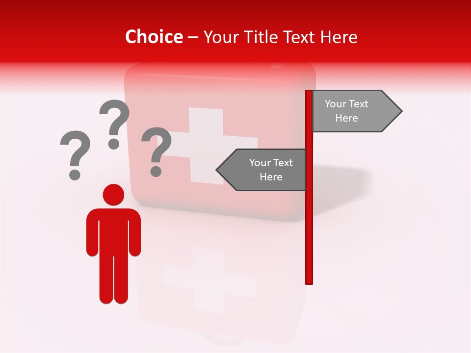 Pink Symbol Internet PowerPoint Template