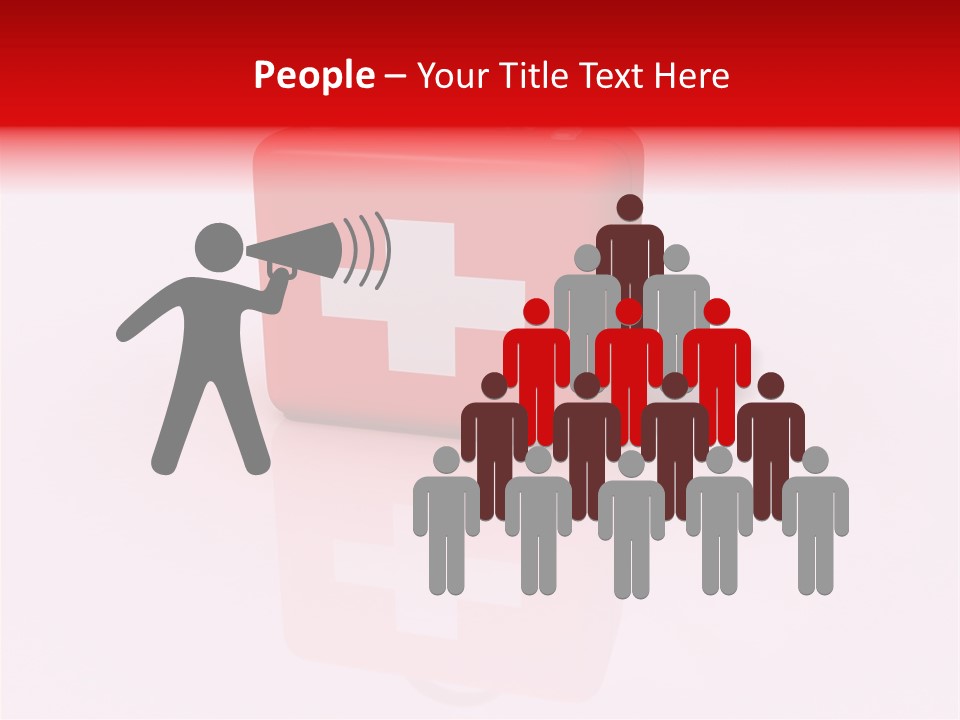 Pink Symbol Internet PowerPoint Template