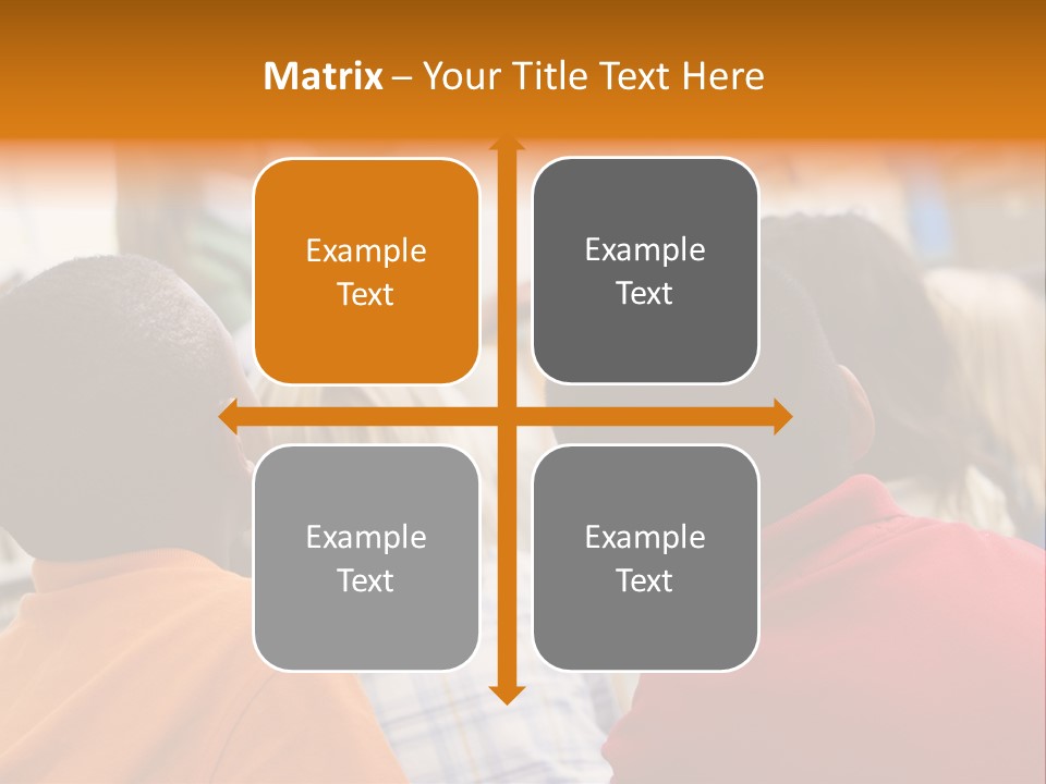 Boys Teacher Elementary PowerPoint Template