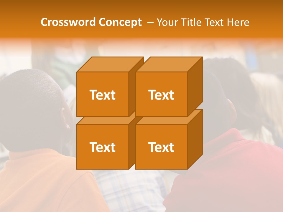 Boys Teacher Elementary PowerPoint Template