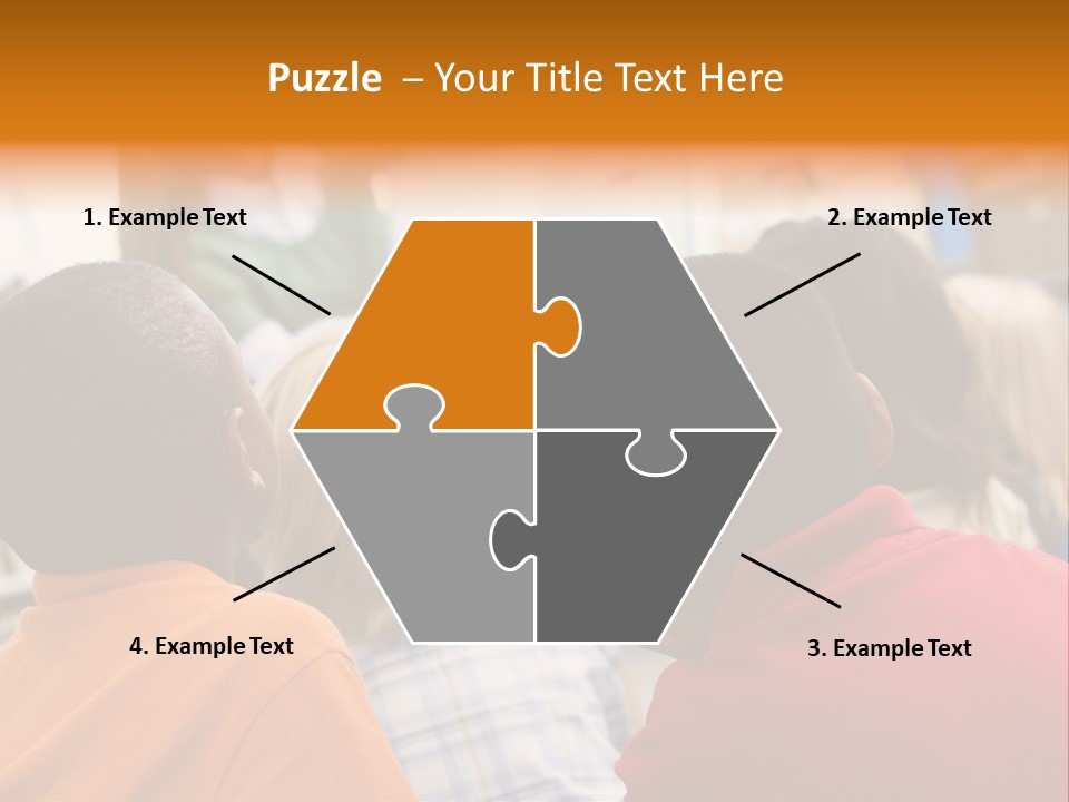 Boys Teacher Elementary PowerPoint Template