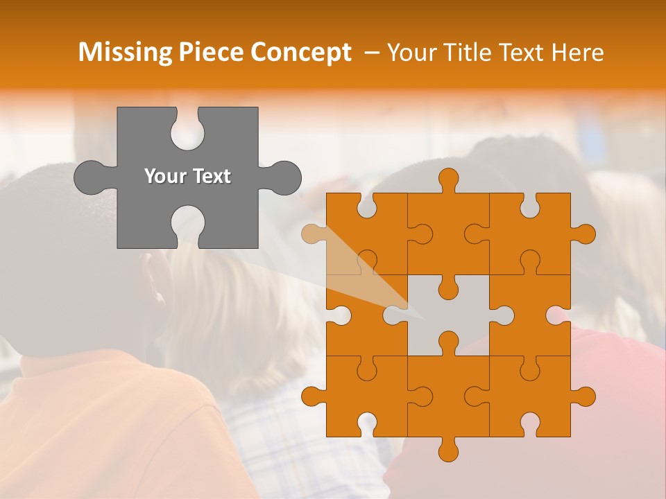 Boys Teacher Elementary PowerPoint Template