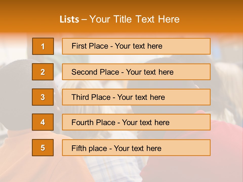 Boys Teacher Elementary PowerPoint Template