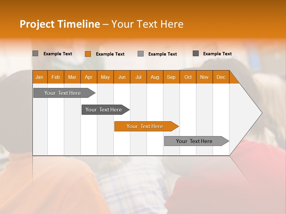 Boys Teacher Elementary PowerPoint Template