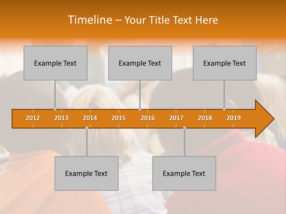Boys Teacher Elementary PowerPoint Template