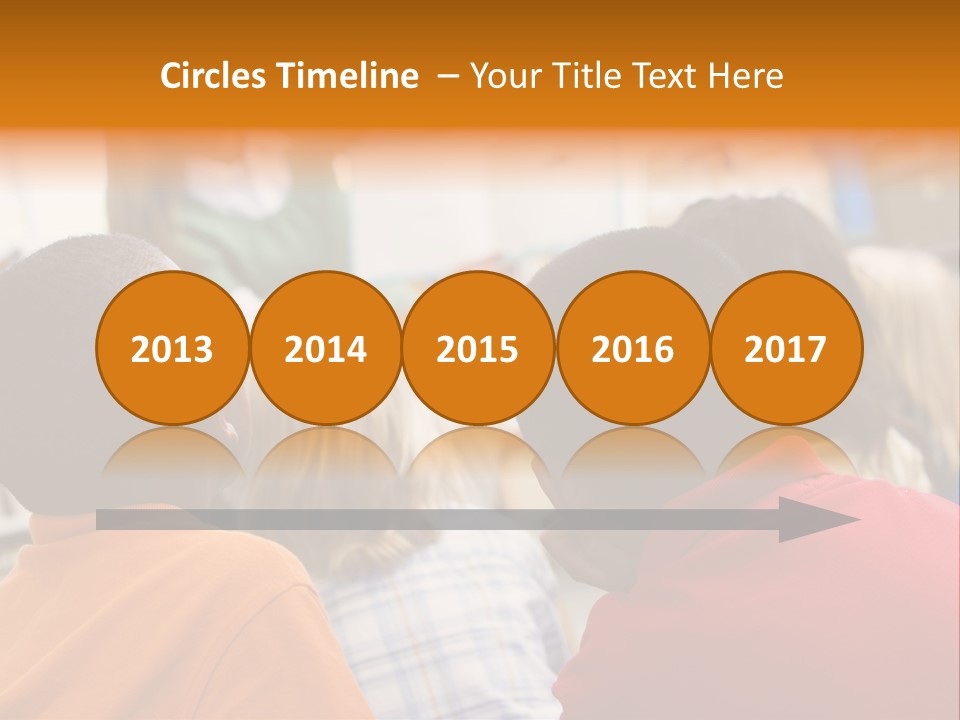 Boys Teacher Elementary PowerPoint Template