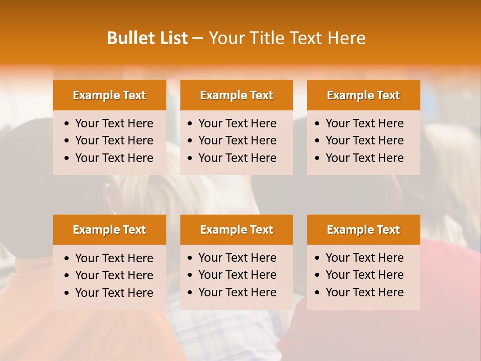 Boys Teacher Elementary PowerPoint Template