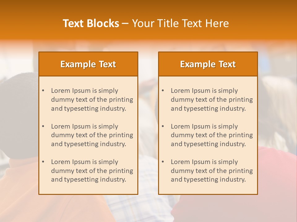 Boys Teacher Elementary PowerPoint Template