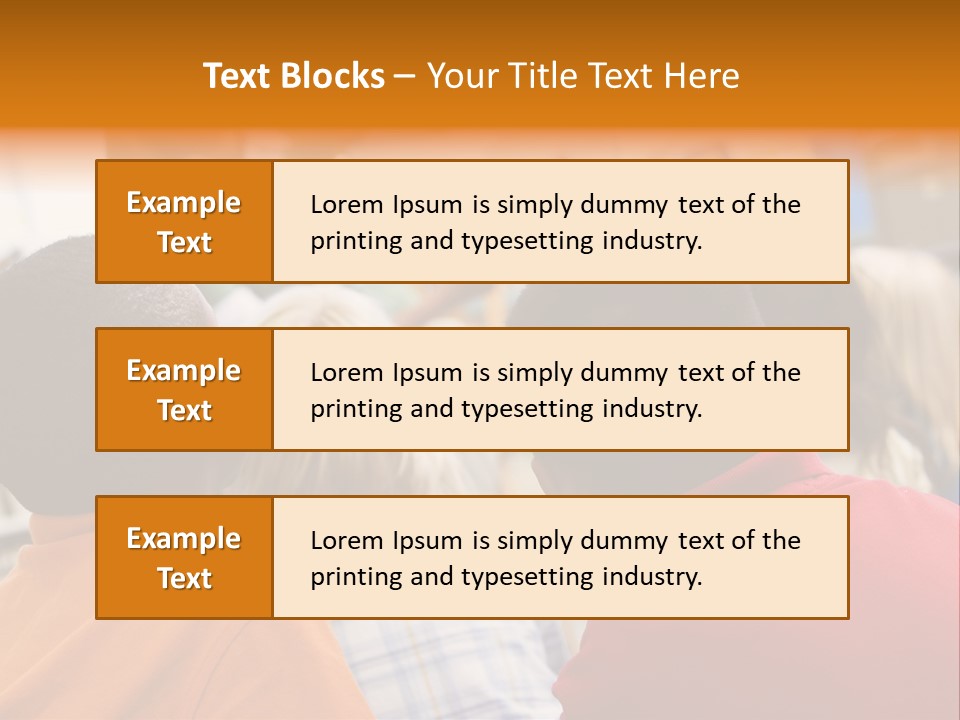 Boys Teacher Elementary PowerPoint Template