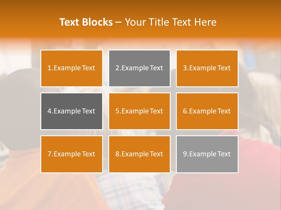 Boys Teacher Elementary PowerPoint Template