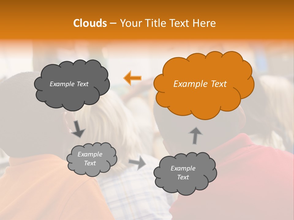 Boys Teacher Elementary PowerPoint Template