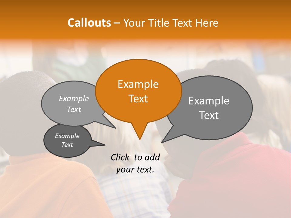 Boys Teacher Elementary PowerPoint Template