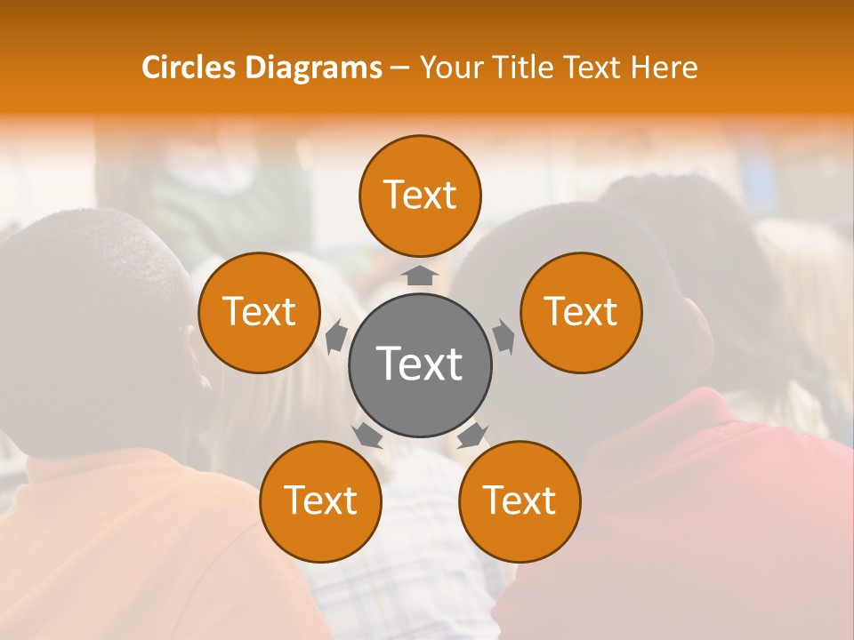 Boys Teacher Elementary PowerPoint Template