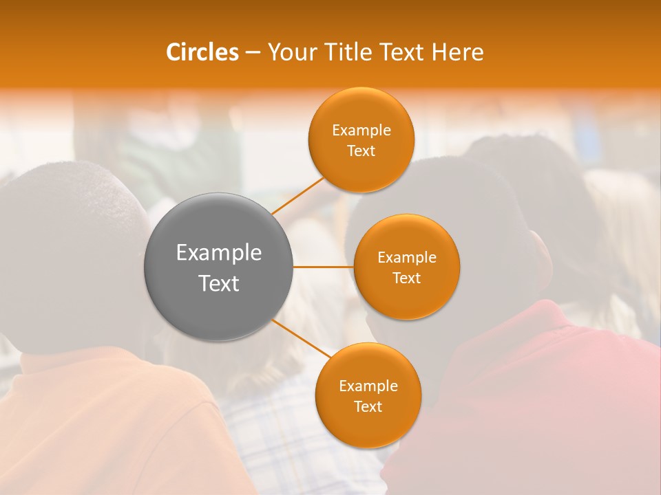 Boys Teacher Elementary PowerPoint Template