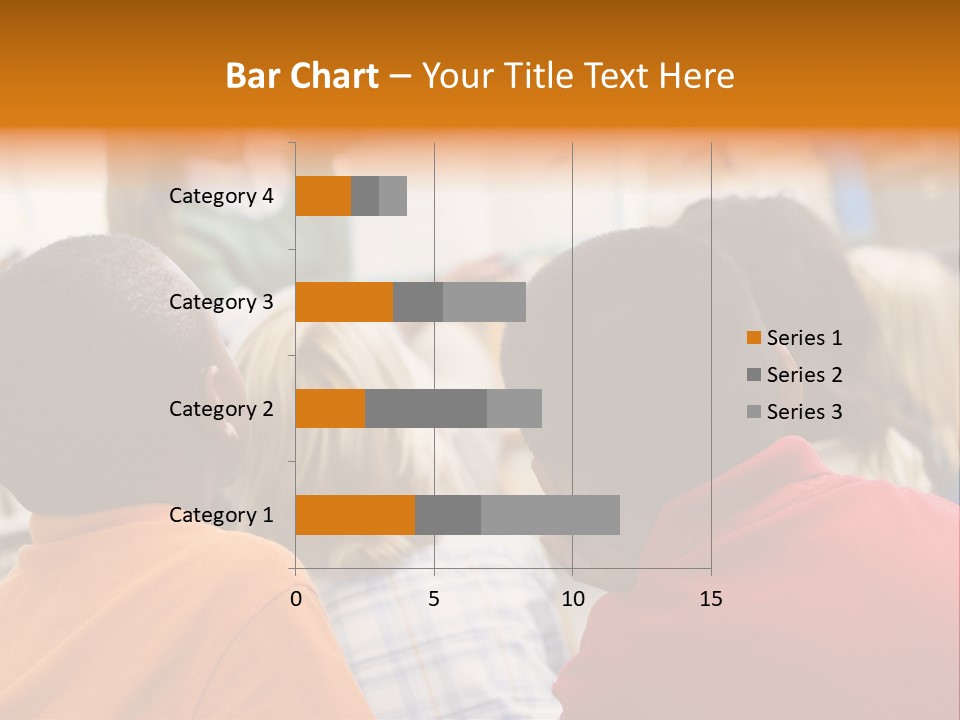 Boys Teacher Elementary PowerPoint Template