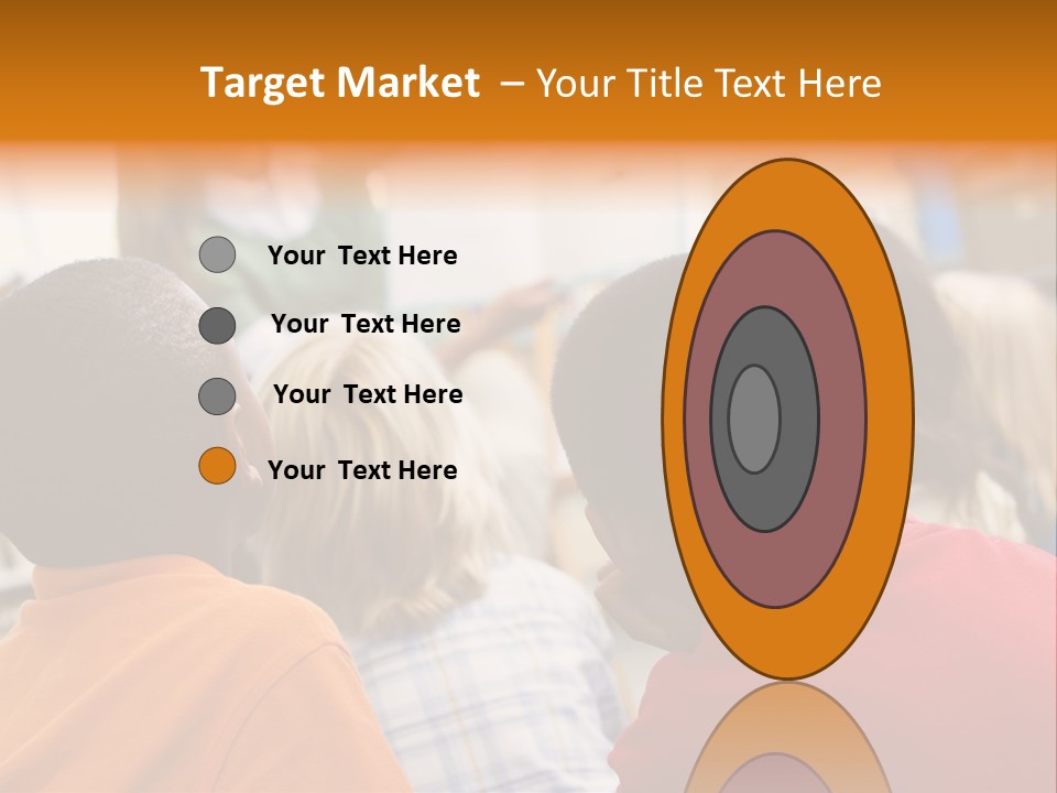 Boys Teacher Elementary PowerPoint Template