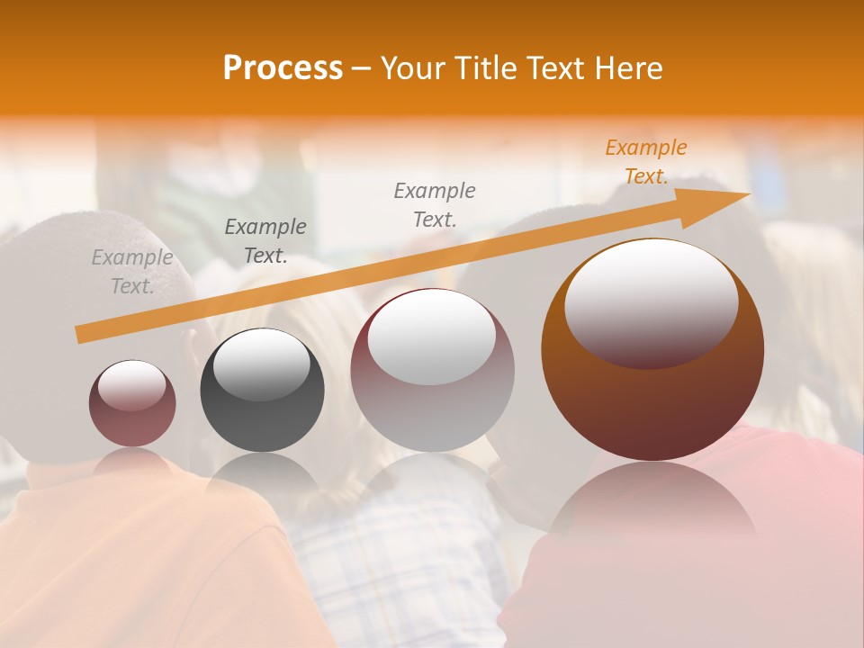 Boys Teacher Elementary PowerPoint Template