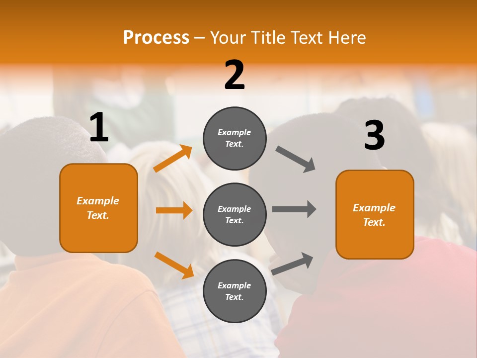 Boys Teacher Elementary PowerPoint Template