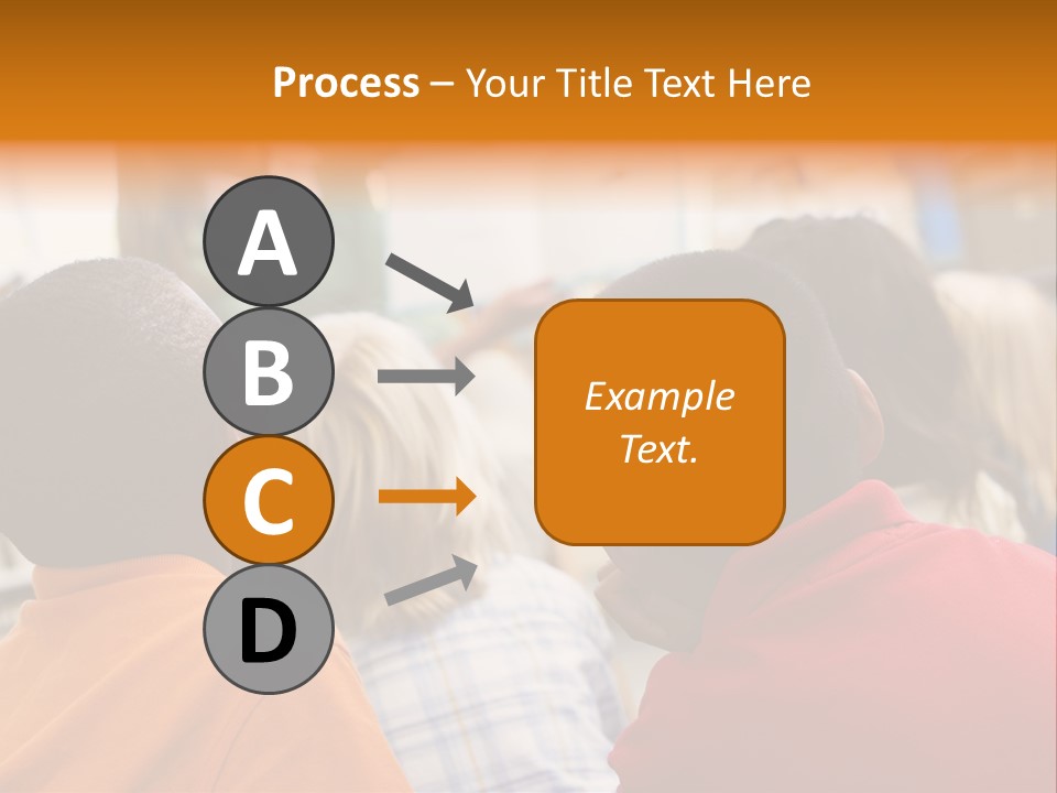 Boys Teacher Elementary PowerPoint Template