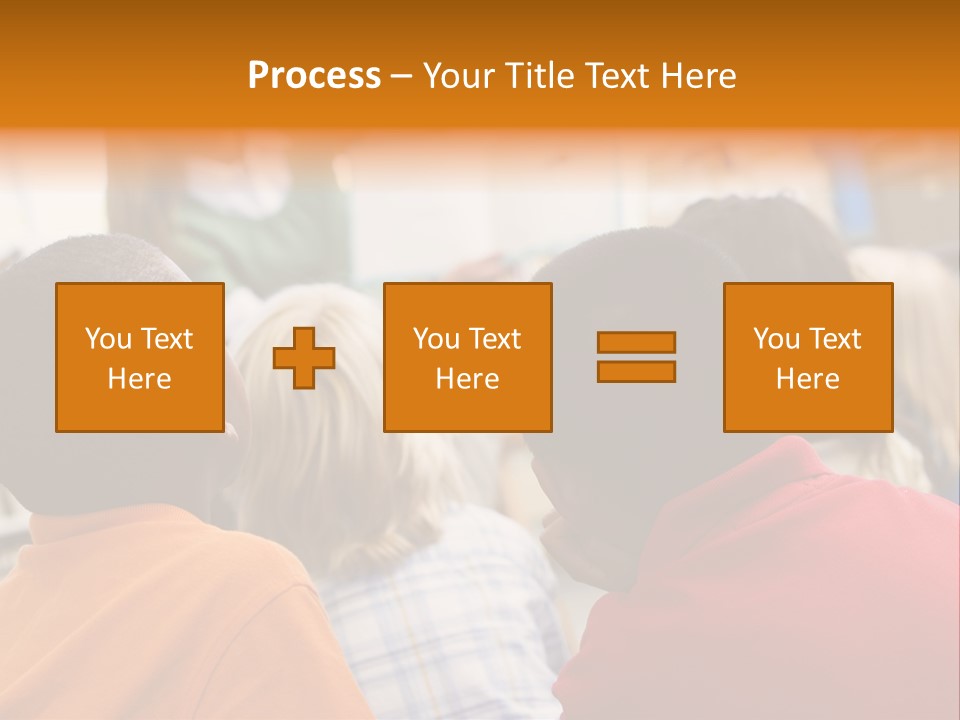 Boys Teacher Elementary PowerPoint Template