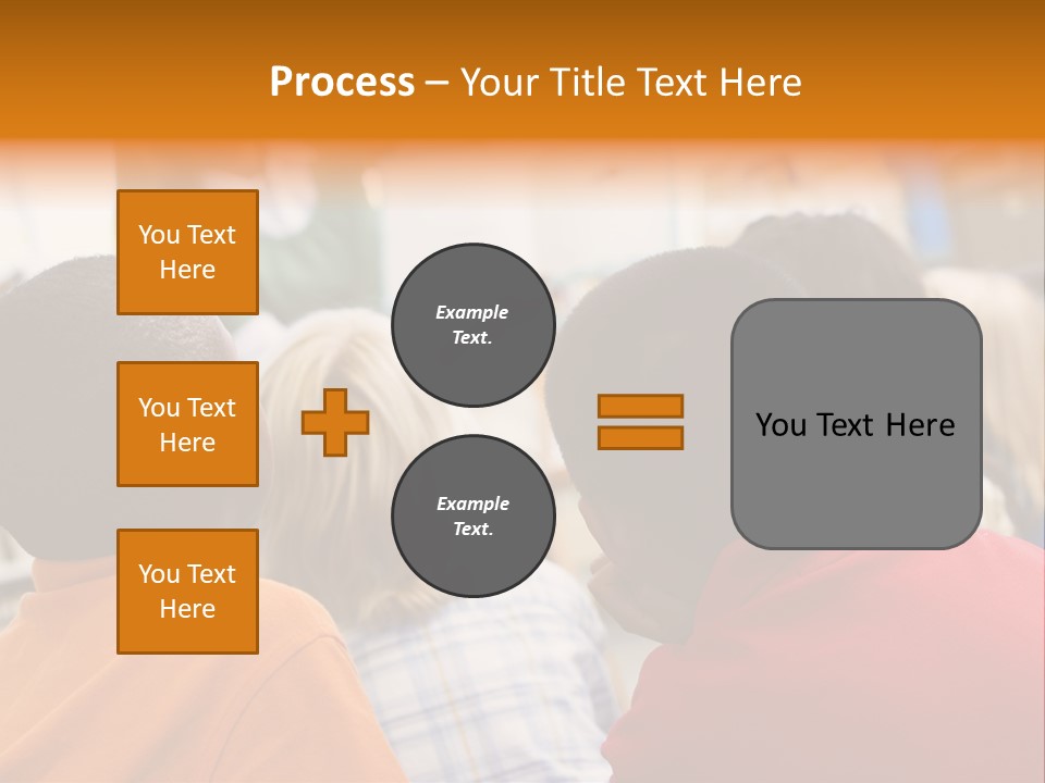 Boys Teacher Elementary PowerPoint Template