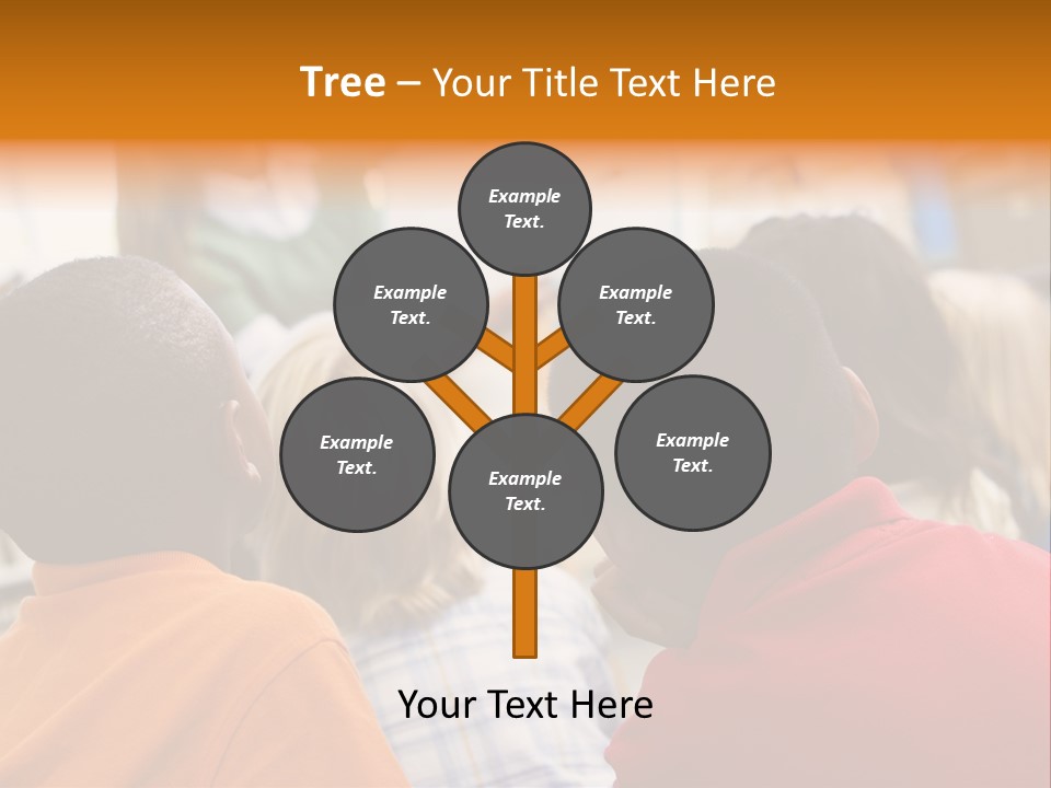 Boys Teacher Elementary PowerPoint Template