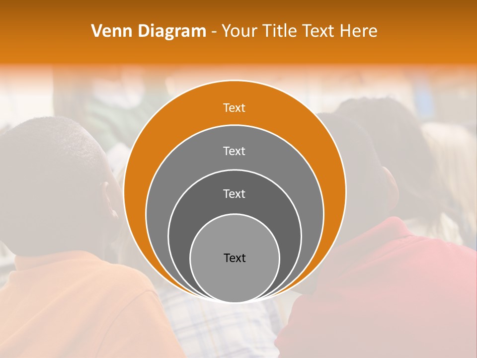 Boys Teacher Elementary PowerPoint Template