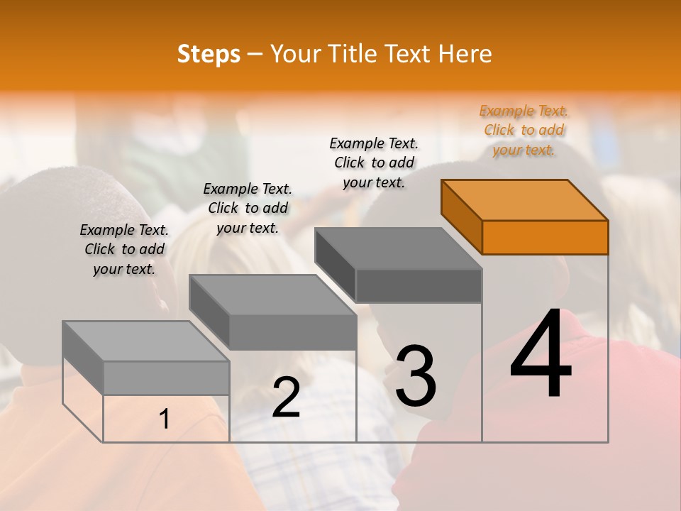 Boys Teacher Elementary PowerPoint Template