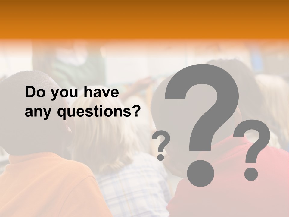 Boys Teacher Elementary PowerPoint Template