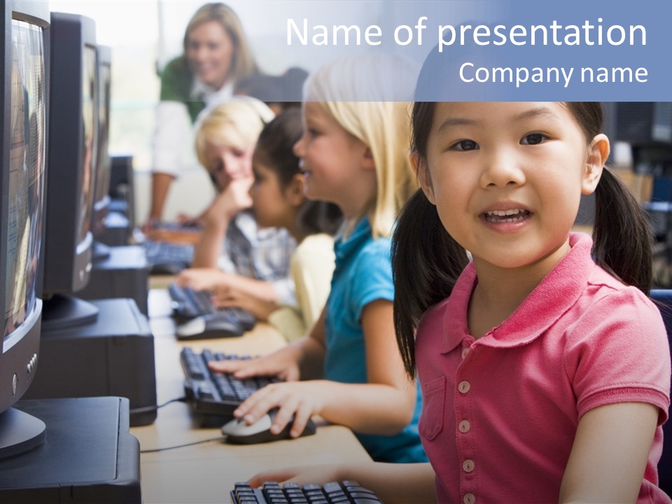 Background Camera Chinese PowerPoint Template