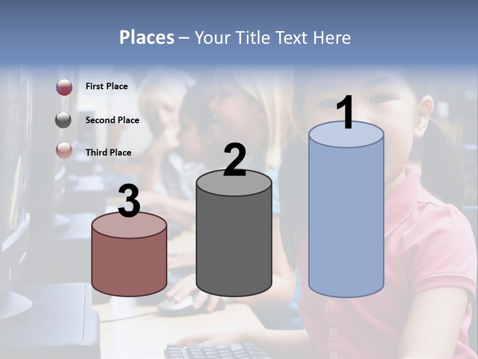 Background Camera Chinese PowerPoint Template